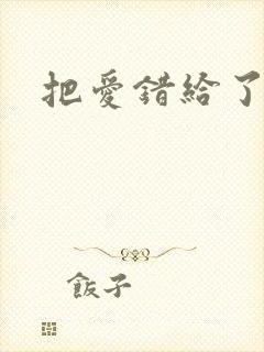 把爱错给了你
