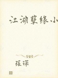 江湖孽缘小说封面