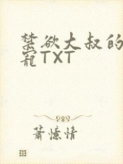 禁欲大叔的心尖宠TXT封面