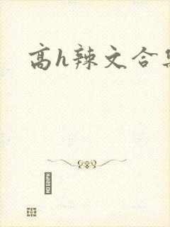 高h辣文合集封面