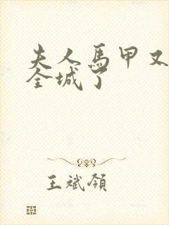 夫人马甲又轰动全城了封面