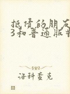 抵债的朋友麦子3和普通版对比