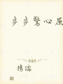 步步惊心原著