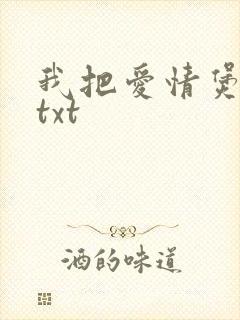 我把爱情煲成汤txt