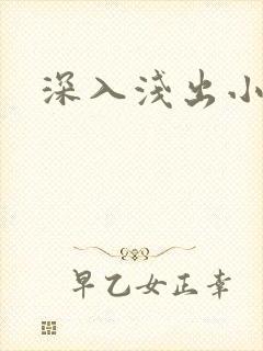 深入浅出小说