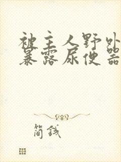 被主人野外调教暴露尿便器