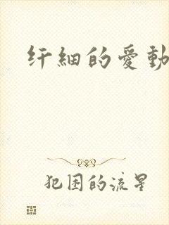 纤细的爱动漫