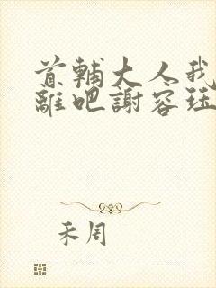 首辅大人我们和离吧谢容珏