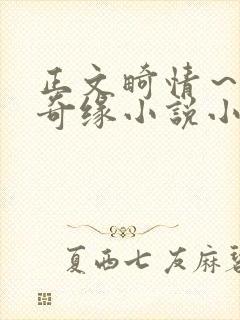 正文畸情～内裤奇缘小说小茹封面