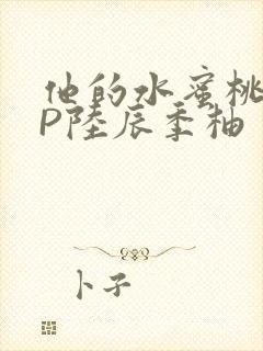 他的水蜜桃POP陆辰季柚