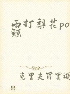 雨打梨花po问鲸