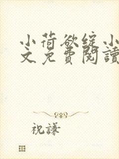 小荷欲绽小说全文免费阅读笔趣阁封面