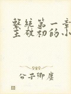 系统第一章给宿主破初的小说