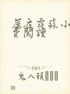 厉夜霆苏小汐免费阅读