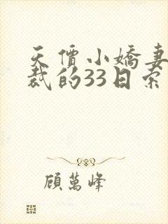 天价小娇妻,总裁的33日索情全文免费