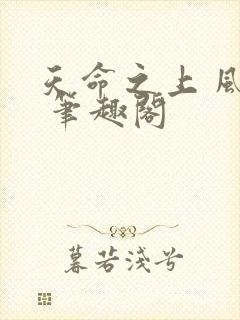 天命之上 风月 笔趣阁