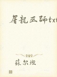 屠龙巫师txt