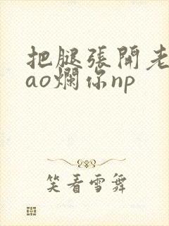 把腿张开老子cao烂你np