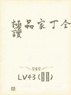 极品家丁全文阅读