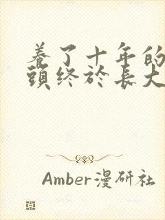 养了十年的小丫头终于长大了