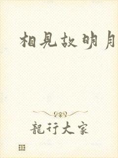 相见故明月封面