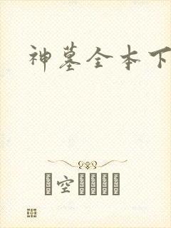 神墓全本下载封面