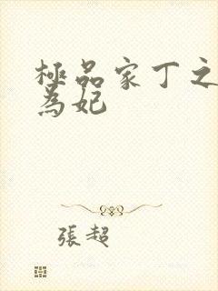 极品家丁之册母为妃