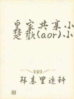 皇家共享小公主楚欢(aor)小说