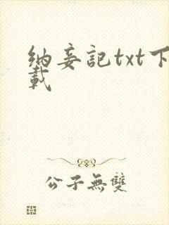 纳妾记txt下载