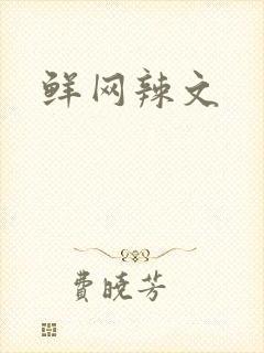 鲜网辣文封面