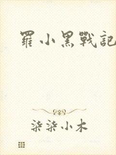罗小黑战记小说
