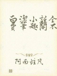 白洁小说全文免费笔趣阁不知所措封面