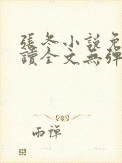 张冬小说免费阅读全文无弹窗封面