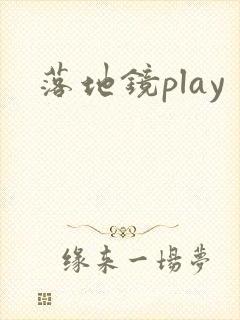 落地镜play