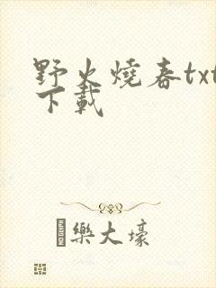 野火烧春txt下载