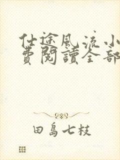 仕途风流小说免费阅读全部章节