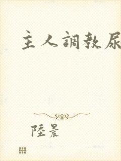 主人调教尿便器