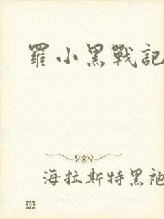 罗小黑战记小说