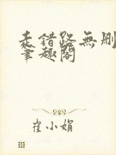 走错路无删减版笔趣阁封面