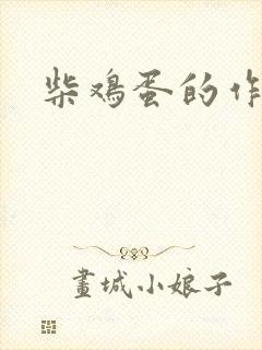 柴鸡蛋的作品封面