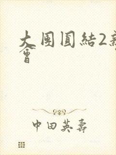 大团圆结2亲情会