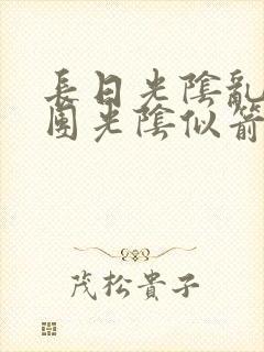 长日光阴乱作一团光阴似箭笔趣渺视频封面