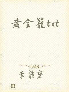 黄金笼txt