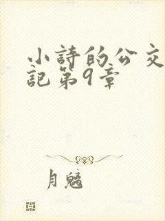 小诗的公交车日记第9章