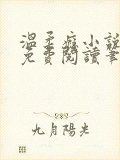 温柔瘾小说全文免费阅读笔趣阁