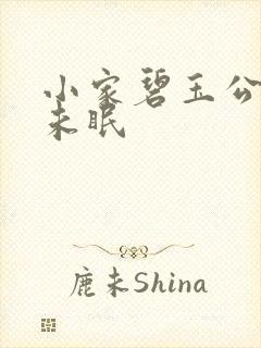 小家碧玉公主夜未眠