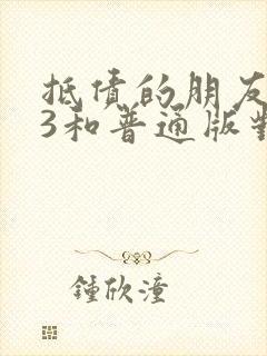 抵债的朋友麦子3和普通版对比