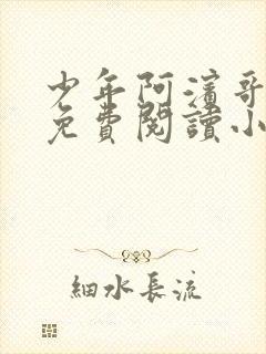 少年阿滨哥全文免费阅读小说