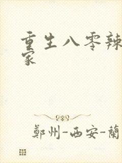 重生八零辣妻当家