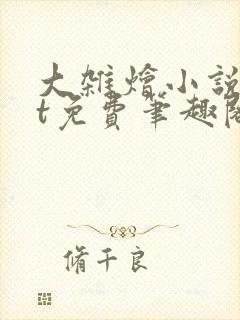 大杂烩小说txt免费笔趣阁